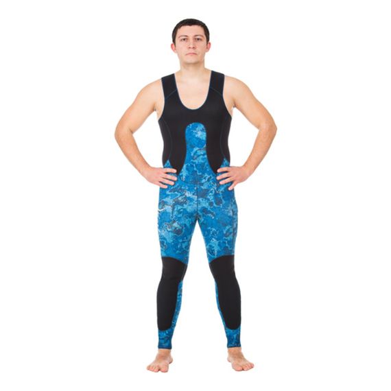 Гидрокостюм Marlin Camoskin Pro Ocean Blue 3 мм раздельный