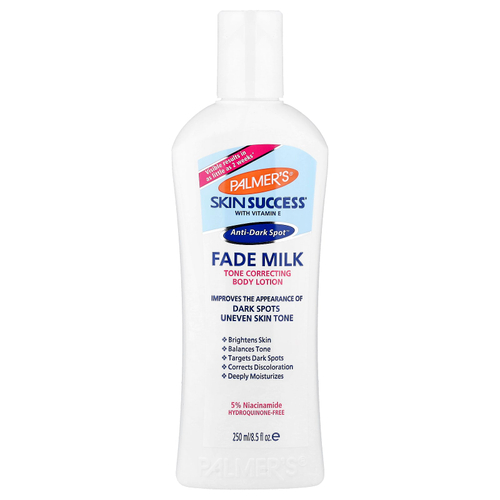 Palmer's, Skin Success® с витамином E, Fade Milk, корректирующий лосьон для тела, 250 мл (8,5 жидк. унции)
