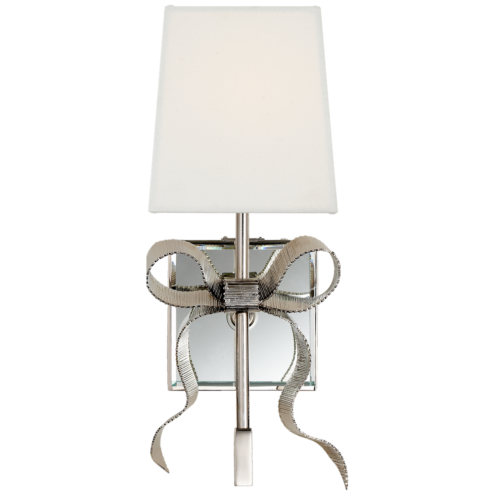 Настенный светильник Visual Comfort Ellery Gros-Grain Bow Small Sconce