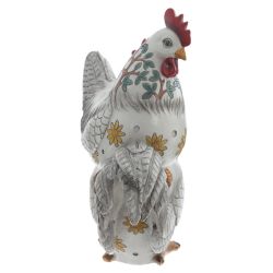 GAEM Фигурка декоративная "Петух с курицей", L23 W11,5 H26 см
