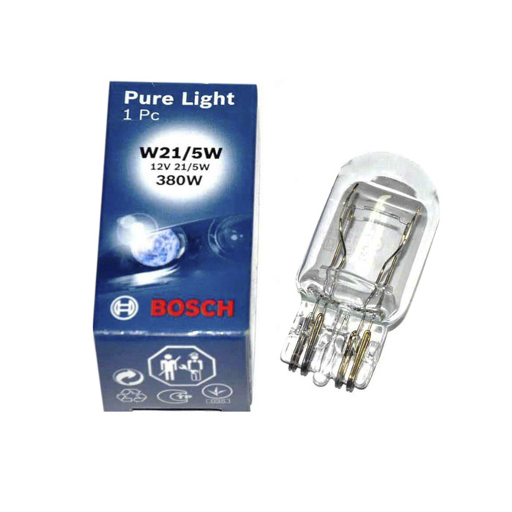 Автолампа 12V W21/5W б/цок. Bosch