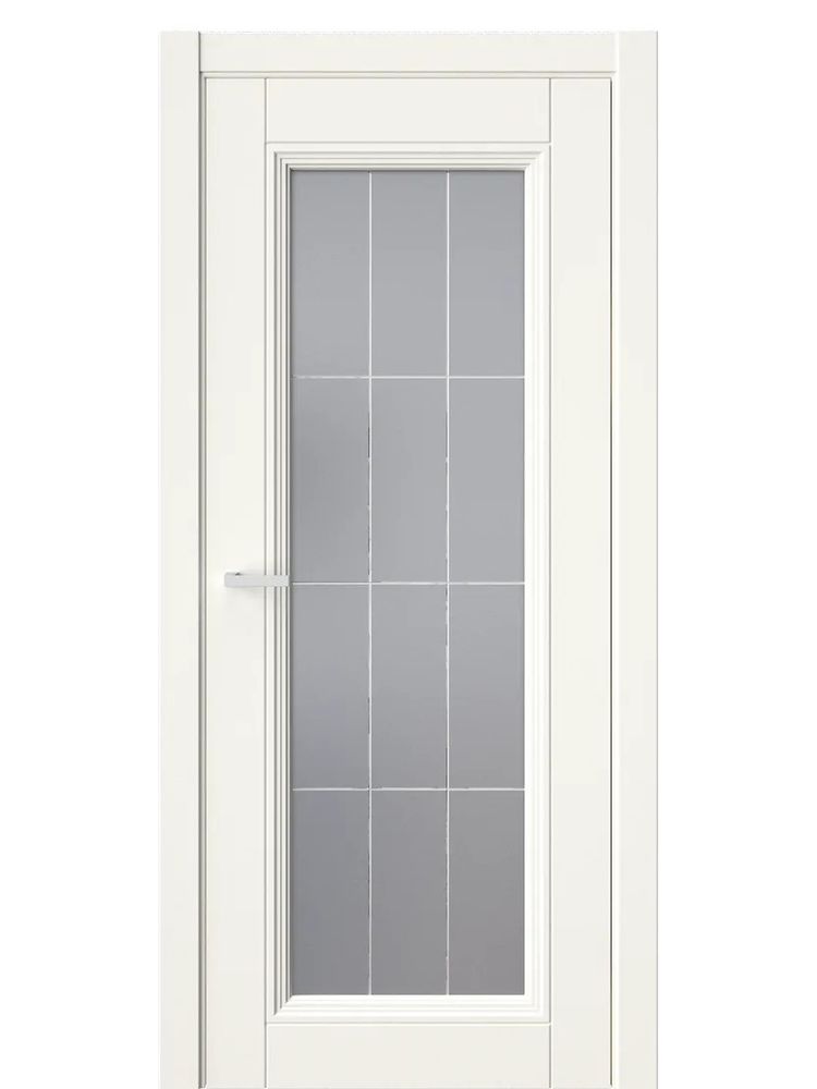 Двери WestStyle  Demiss 2  RAL 9010 / графит сатинат ДО