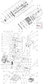 Виброплита реверсивная GROST PCR-4048CH