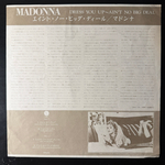 Madonna ‎– Dress You Up ~ Ain't No Big Deal (Япония 1985г.) 12", 45 RPM