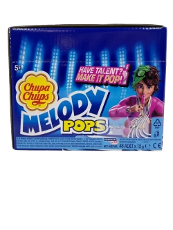 Карамель Chupa Chups Melody Pops со вкусом клубники