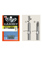 Набор грузил LINESYSTEM G7 tungsten screw sinker 1,8гр; 5 шт.