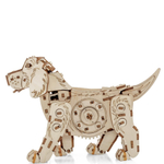 Сборная деревянная модель «Механический щенок Puppy» (EWA)