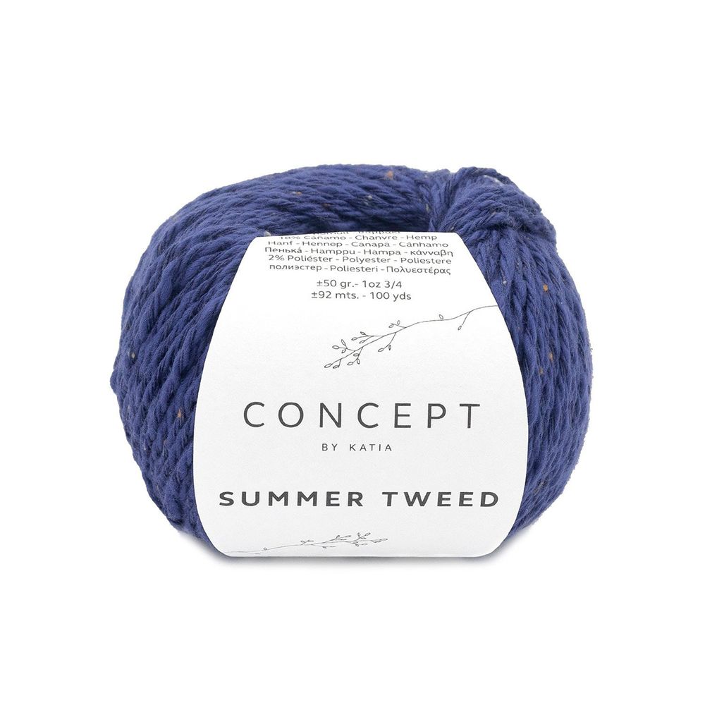 Пряжа Katia (Катя) Summer Tweed / уп.10 мот. по 50 г, 92 м, 1324.70 Пряжа Katia (Катя) Summer Tweed / уп.10 мот. по 50 г, 92 м, 1324.70