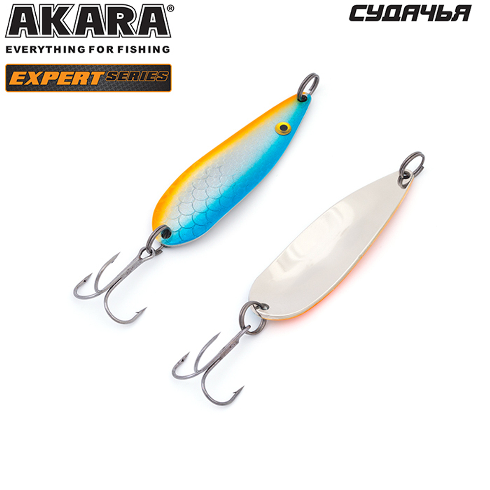 Блесна колебалка Akara Expert Судачья 70 мм 17 гр. 1/SIL