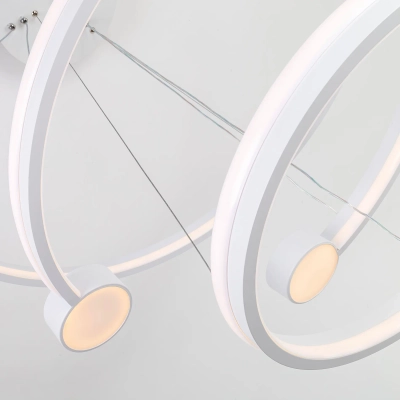 Подвесной светильник LED4U L7100-3 WТ
