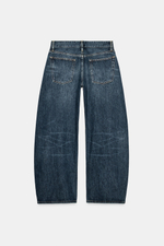 ДЖИНСЫ BARREL СО СРЕДНЕЙ ПОСАДКОЙ — ZW COLLECTION — ZARA