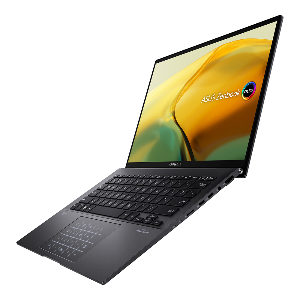 Ноутбук ASUS ZenBook 14 OLED UM3402YA-KM091 Ryzen 5-5625U/16G/512G SSD/14" 2.8K(2880×1800) OLED/Radeon Graphics /No OS Черный, 90NB0W95-M004E0