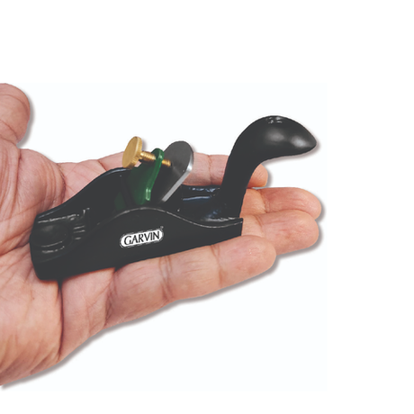 Рубанок металлический мини ладонный Mini Squirrel Hand Plane 85 мм, лезвие 25 мм GARVIN SSP-0193