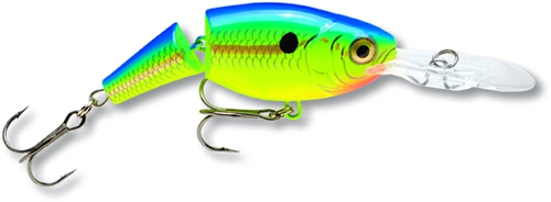Воблер RAPALA Jointed Shad Rap 04 /PRT /суспендер/ 1,2-1,8м, 4см, 5гр