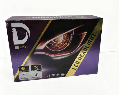 D1S / Светодиодные лампы D1S LED 60w, замена штатных ксеноновых ламп Д1C, Драйв Ядро, TG (2 шт. / комплект)