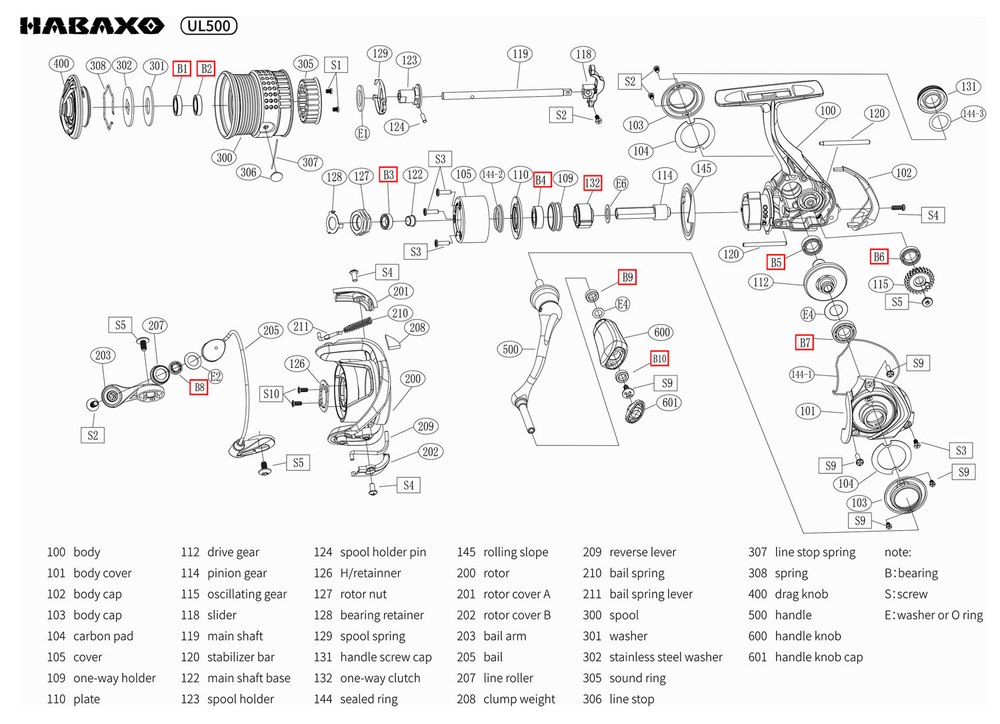 Катушка НАВАХО UL 500F NEW от Олта