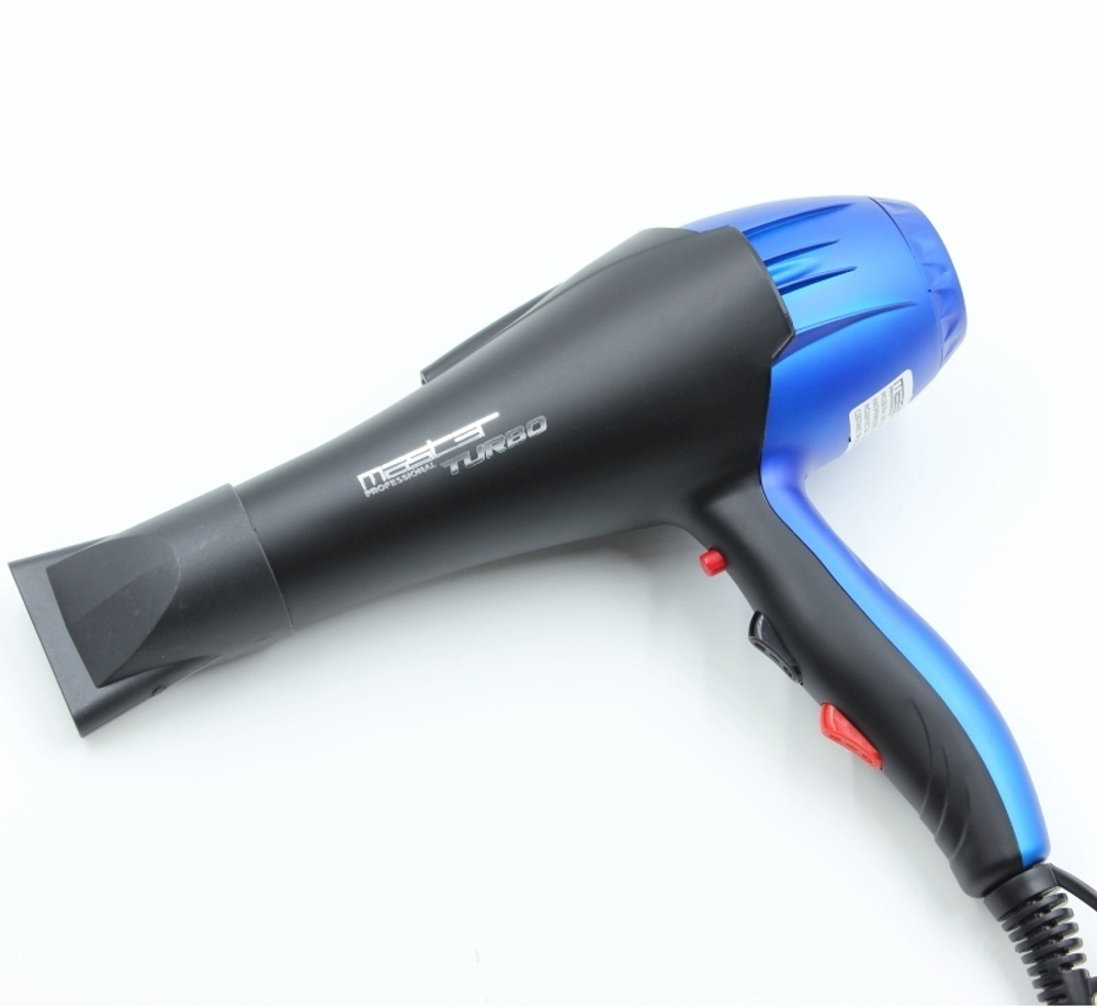Фен MASTER Professional МР-302-3 Turbo 2200Вт синий с ионизацией