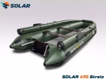 Лодка надувная моторная solar-470 strela jet tunnel (expedition)