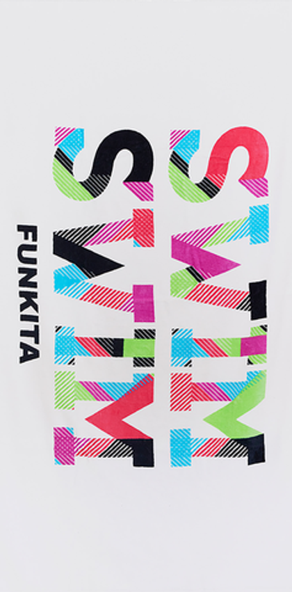 Хлопковое полотенце FUNKITA Still Swimming