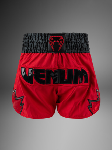 Шорты тайские Venum Inferno 2.0 Red/Charcol Grey/Black