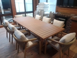Стол садовый обеденный Joygarden РИМИНИ 230 см, Light Teak