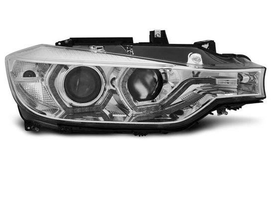 Фары передние ANGEL EYES LED CHROME DRL для BMW 3 F30 F31