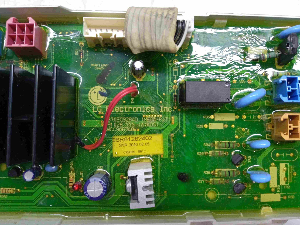 F1068LD1 кт260 Электронный модуль стиральной машины LG F1068LD1 б/у