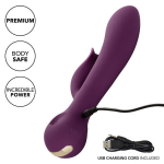 Фиолетовый вибратор-кролик 22,25см California Exotic Novelties Desire SE-4385-15-3