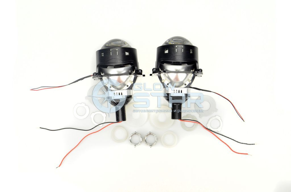 Билед модули Aozoom A13 3.0 дюйма, 5500K, 12V, 45W/50W, крепление 3R и съемное гаечное (комплект, 2шт)