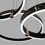 Подвесная светодиодная люстра Arte Lamp SHINE A2222SP-3BK