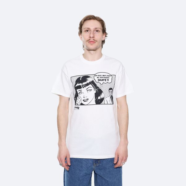 Футболка Thrasher Boyfriend (white) артикул: - купить в магазине Дайс