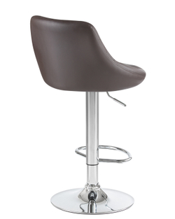 Набор 2 шт Стул барный DOBRIN LOGAN, коричневый