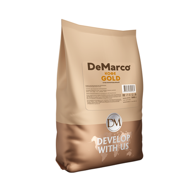 Кофе натуральный растворимый сублимированный "Gold " DeMarco