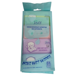 Влажные салфетки Jazz Mini 64 шт