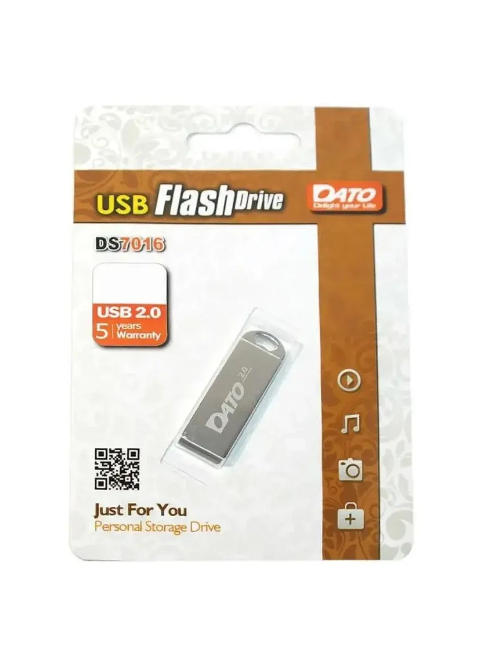Память USB Flash 64 ГБ DS7016 DS7016-64G DS7016-64G SILVER