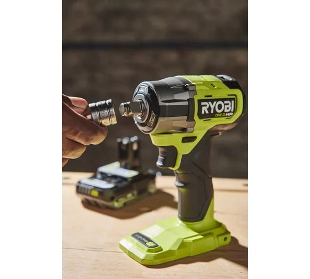 Бесщеточный аккумуляторный ударный гайковерт Ryobi ONE+ R18iW7-0 5133004220