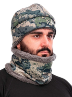 Комплект утепленный Nisus Thermal duo (шапка, снуд) размер S/M (N-TN-HT-003-S/M)