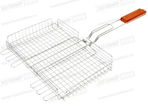 решетка Барбекю 40*30см БОЛЬШАЯ с веером 651-2