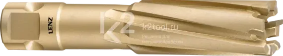 Корончатое сверло LENZ с твердосплавными напайками 108×80 мм, артикул LZTX-108