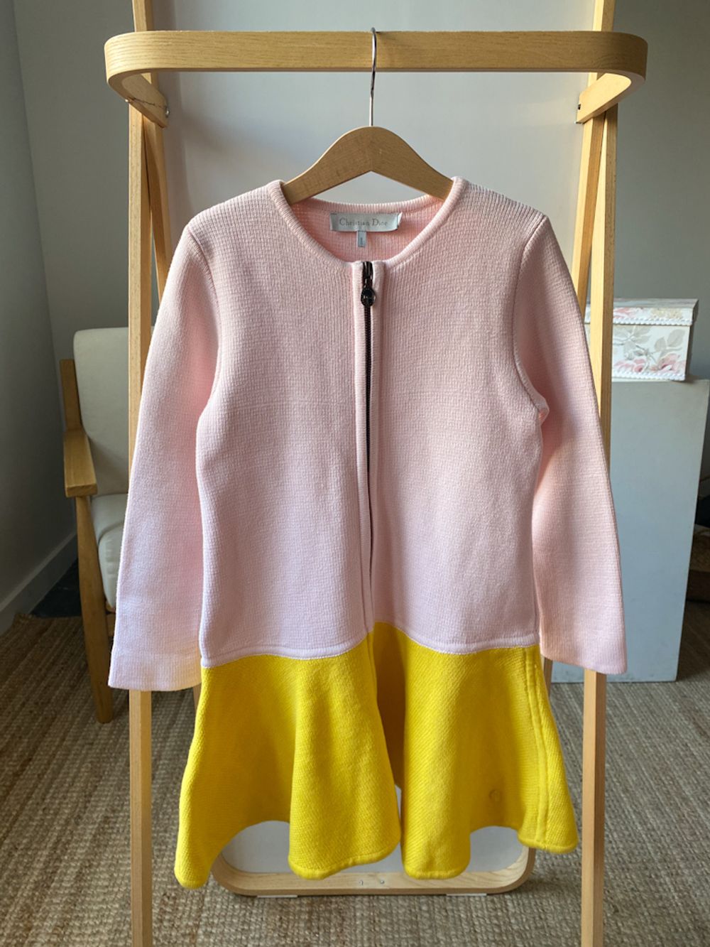 Хлопковое платье Christian Dior, 128