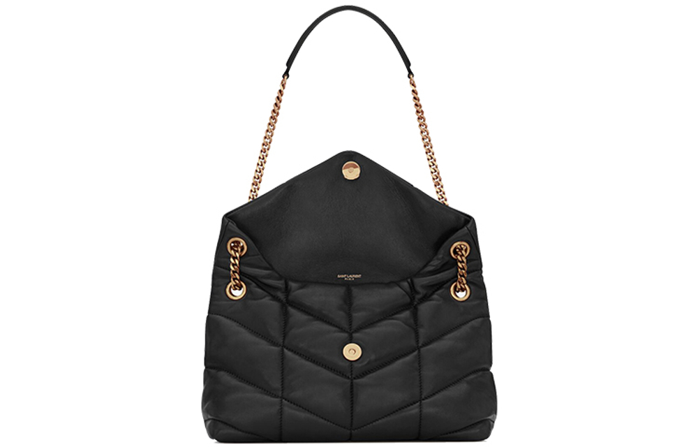 SAINT LAURENT Small Loulou Puffer Shoulder Bag