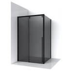 Душевое ограждение Ambassador Intense 110022201IBB-110IBB (120х110х200) прямоугольник,черный,стекло тонированное,раздвижная,2 места