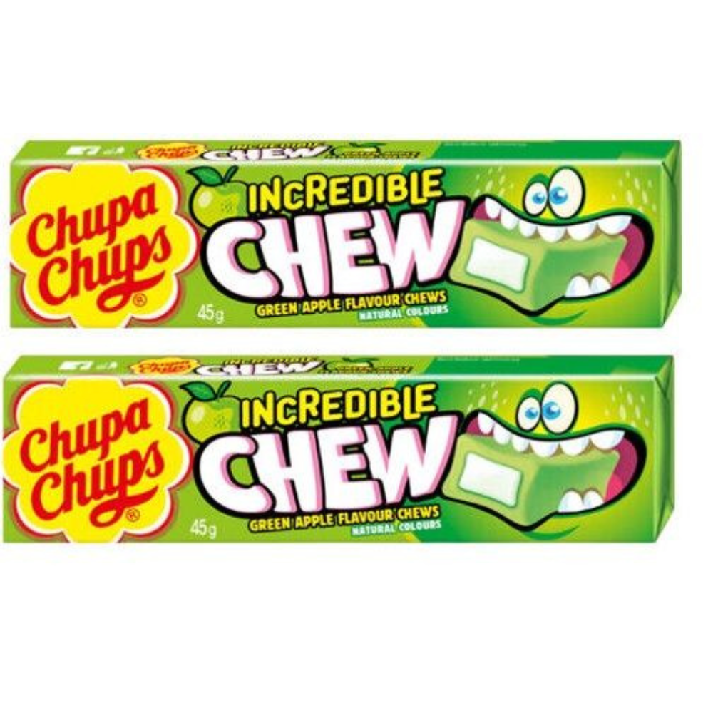 Жевательная резинка Chupa Chups со вкусом яблока 47 гр