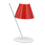 Настольная лампа Artemide La Petite red