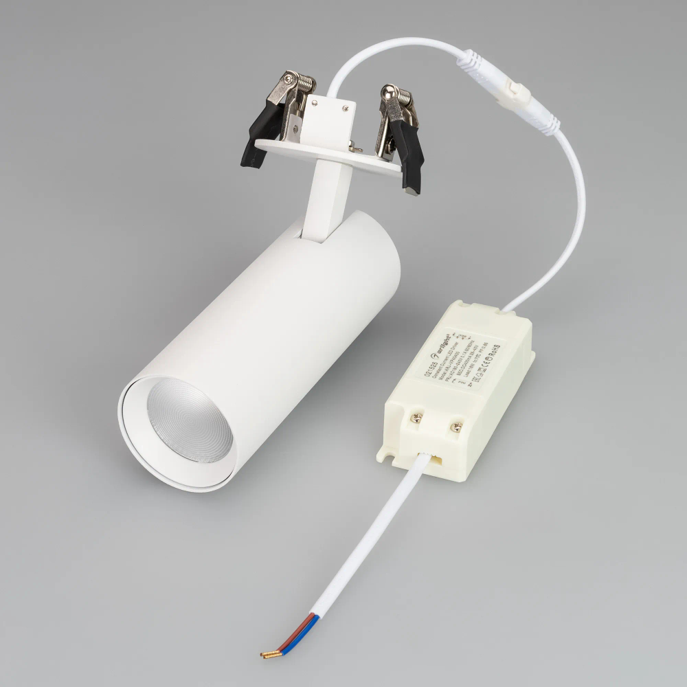 Светильник LGD-LUMOS-R55-16W Day4000 (WH, 25 deg, 230V) (Arlight, IP20 Металл, 3 года) 034480