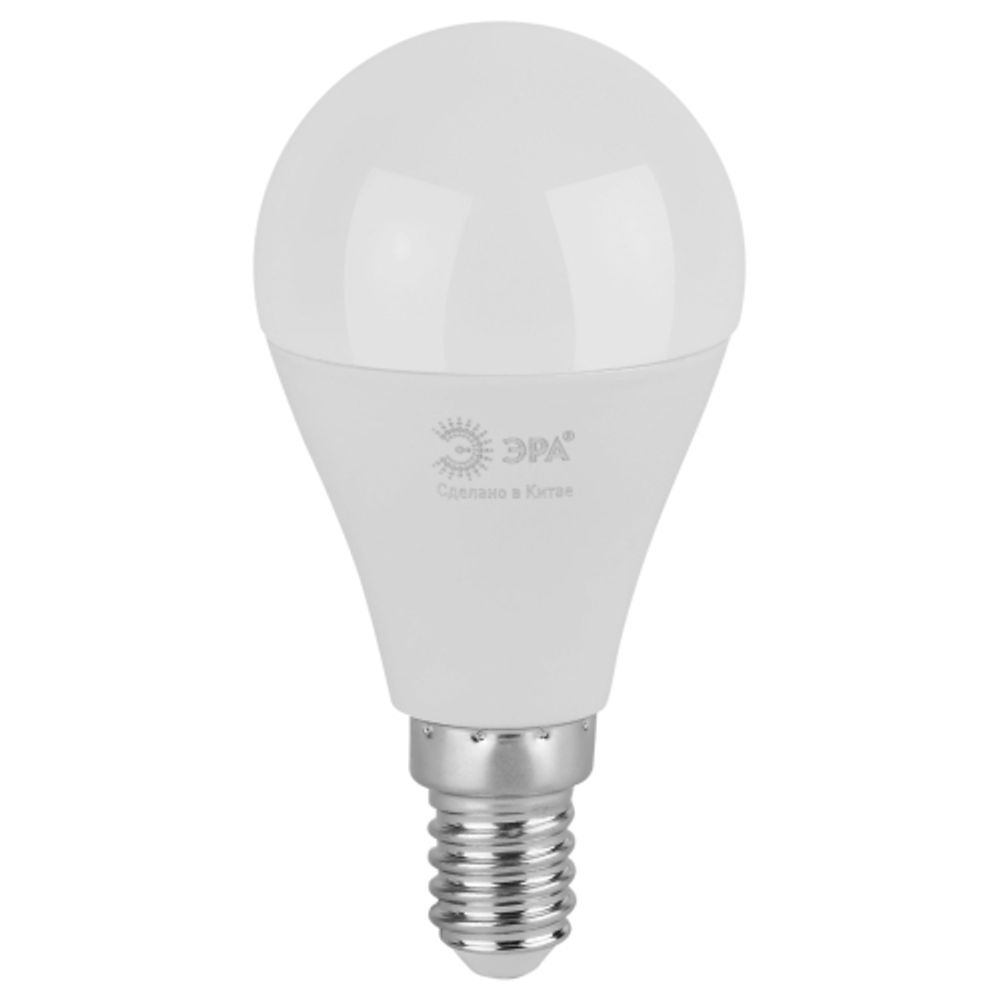 Лампа светодиодная ЭРА GREEN LINE LED P45-15W-840-E14 GL 15Вт шар яркий белый свет E14 | Лампы cветодиодные Шар (G/P)