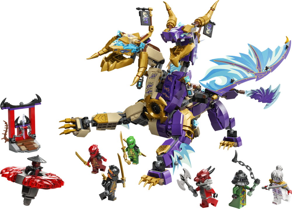 Конструктор Лего Ниндзяго Архидракон Фокус | LEGO Ninjago Archedragon Focus 71836 - 869 деталей (9+)