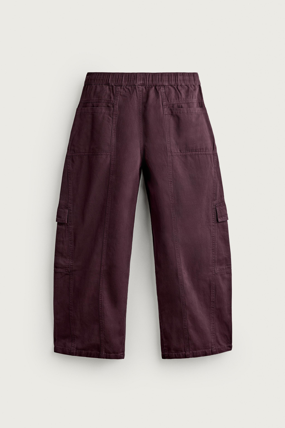 БРЮКИ-КАРГО BALLOON FIT — ZARA