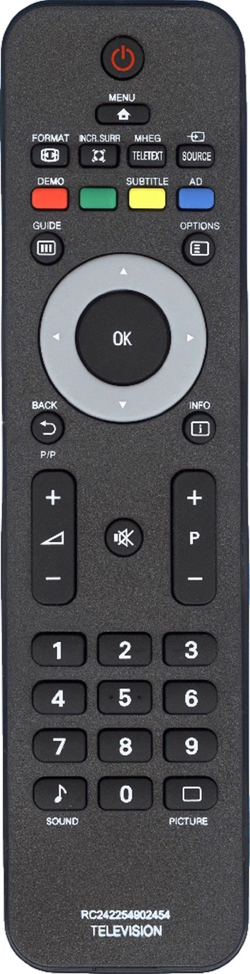 Пульт для Philips RC242254902454 (RC4747/01)