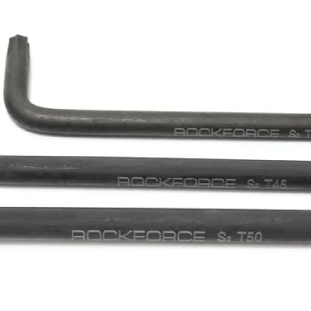 Ключ Г-образный TORX длинный с шаром T27 RockForce##Rock FORCE RF-76627BL